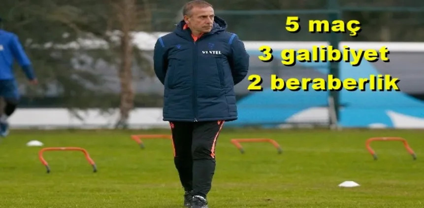 Trabzonspor, Süper Lig'de Abdullah Avcı ile kaybetmiyor