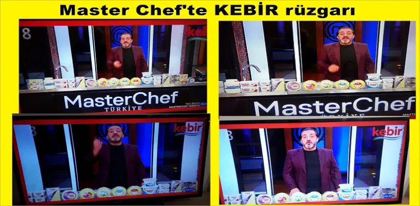 KEBİR SÜT Master Chef’te