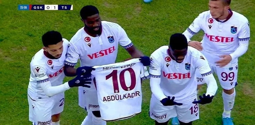 Trabzonspor’da goller Abdüş’e 