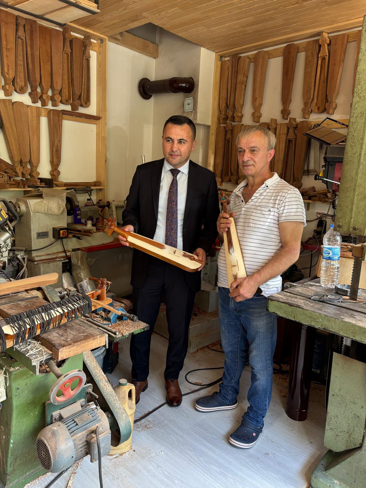 Kaymakam Uzan’dan Yarım Asırlık Sanatkârlara Ziyaret