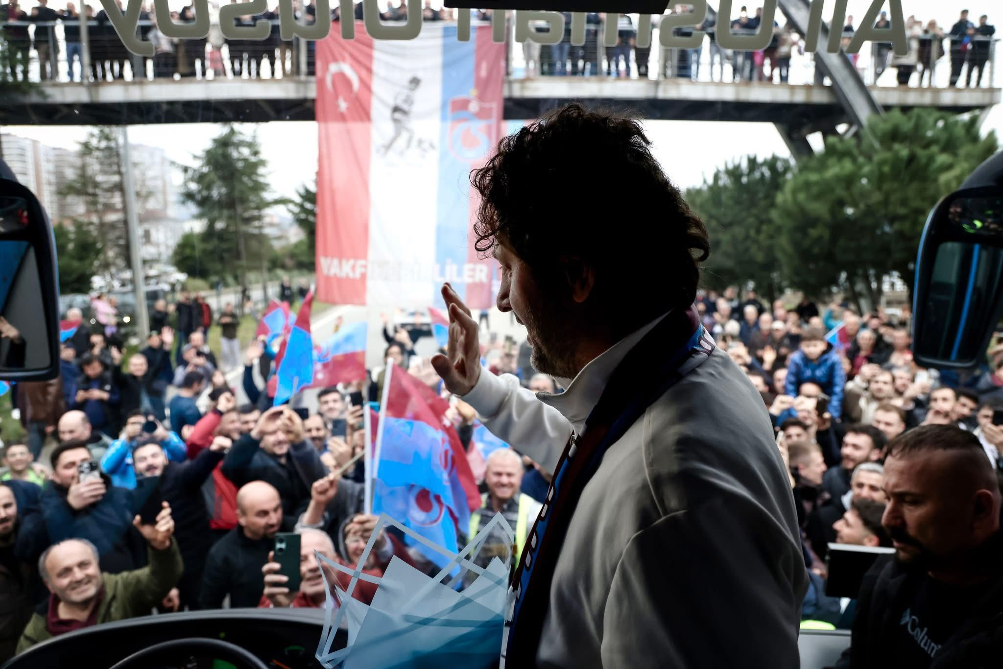 Trabzonspor’a Vakfıkebir’de Muhteşem Karşılama