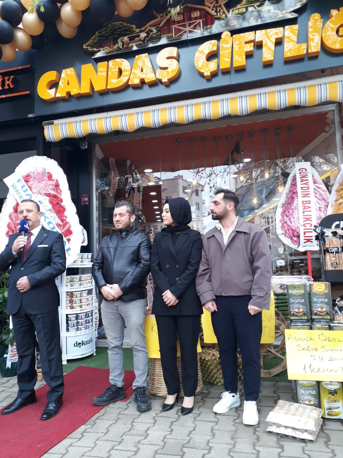 Candaş Çiftliği Dualarla Açıldı