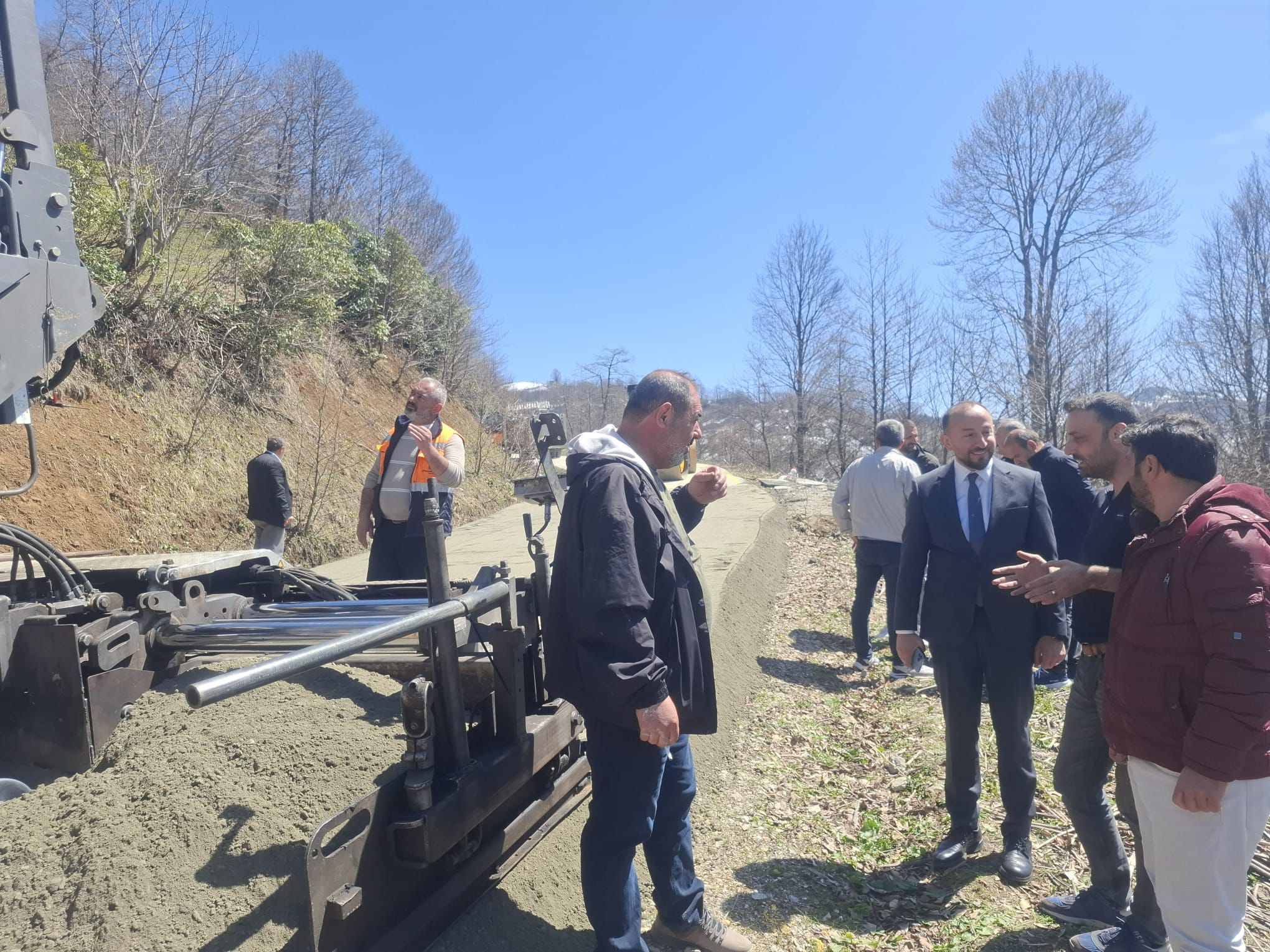  İlçe Başkanı  Uzun’dan Karadağ Yolu Açıklaması