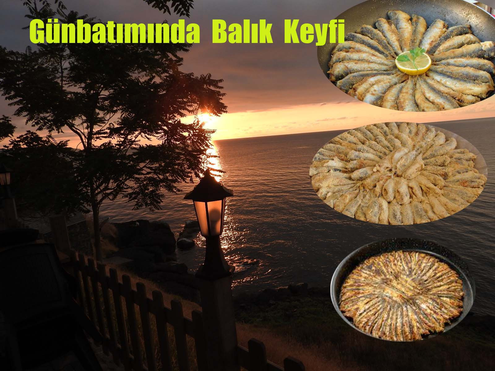 Gün Batımında Balık Keyfi!