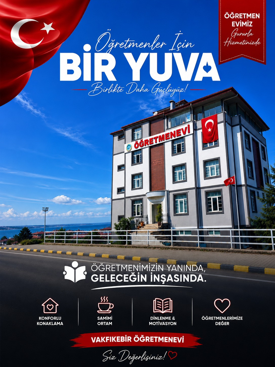 Yenilenen Yüzüyle Öğretmenevi Ziyaretçilerini Bekliyor