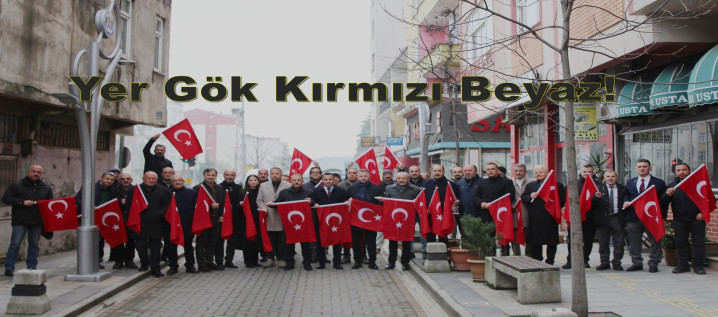 Vakfıkebir’de Bayrak Seferberliği