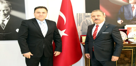 Genel Sekreter Bahadır’dan Başkan Koçal’a Ziyaret