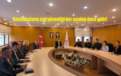 Boğulmaları Önleme Komisyonu Toplandı