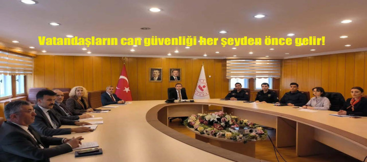Boğulmaları Önleme Komisyonu Toplandı
