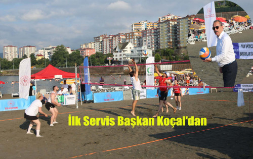 Turnuva Başkan Koçal’ın Servisiyle Başladı