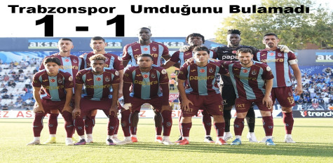 Trabzonspor, Kasımpaşa Puanları Paylaştı