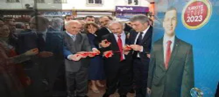 AK PARTİ SEÇİM BÜROSU AÇILDI