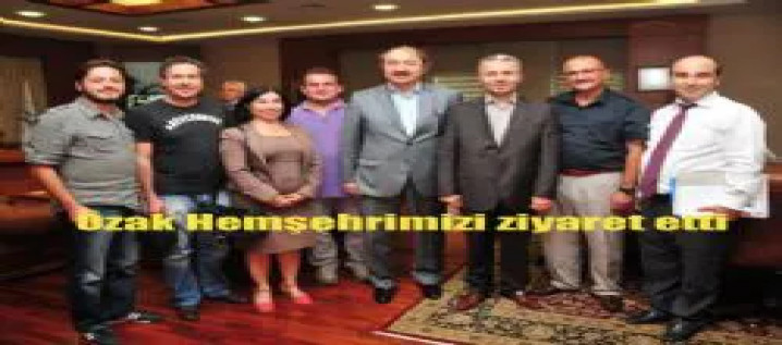 ÖZAK BAŞKAN UZUN'U ZİYARET ETTİ