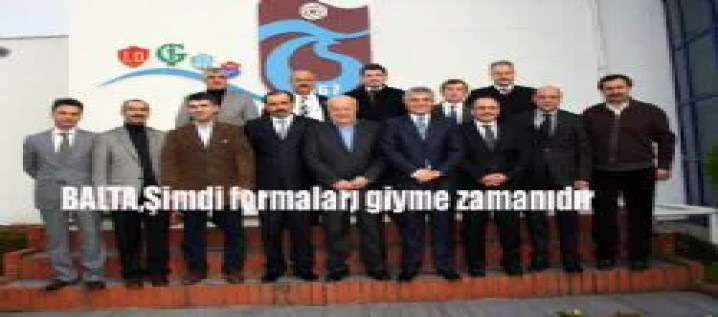 BALTA TRABZONSPOR TESİSLERİNDE
