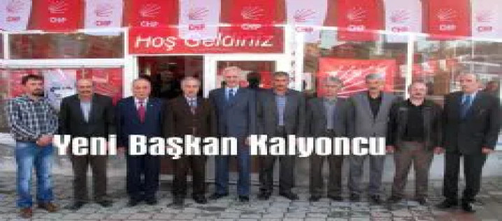 TONYA CHP KALYONCU'YA  TESLİM