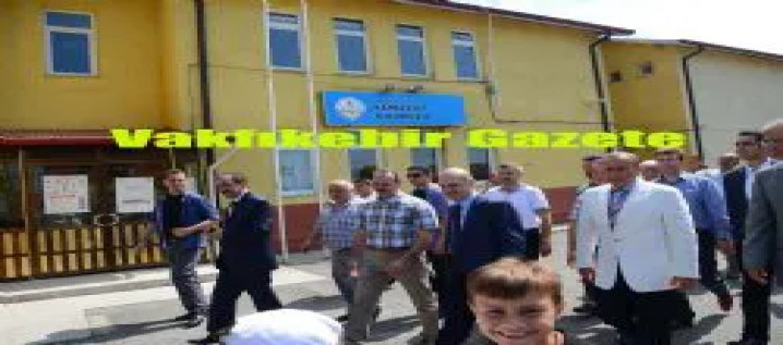 Bakan Bayraktar Vakfıkebirde Müjdeyi Verdi