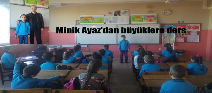“Minik Ayaz”  duygulandırdı