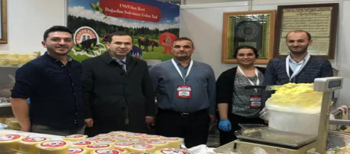 Tonya Süt Fuarın Gözdesi Oldu 