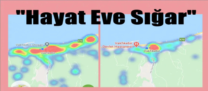 Harita yeşile dönüyor