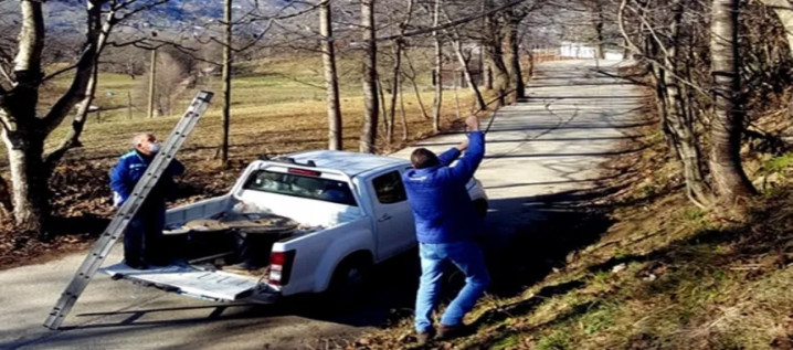 Kadıralak Yaylası’nda 300 metre kablo çaldılar 