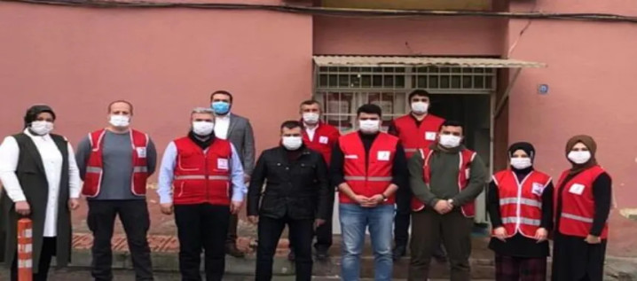 Gönüllülerden hayırlı olsun ziyareti