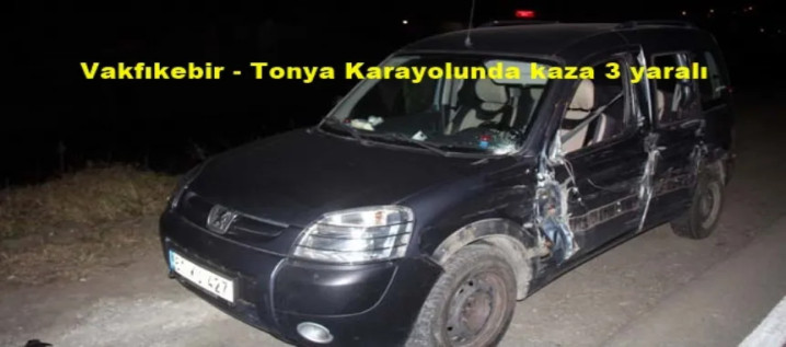 Vakfıkebir'de kaza ucuz atlatıldı