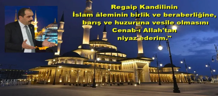  Milletvekili Muhammet Balta’dan Regaip Kandili mesajı!