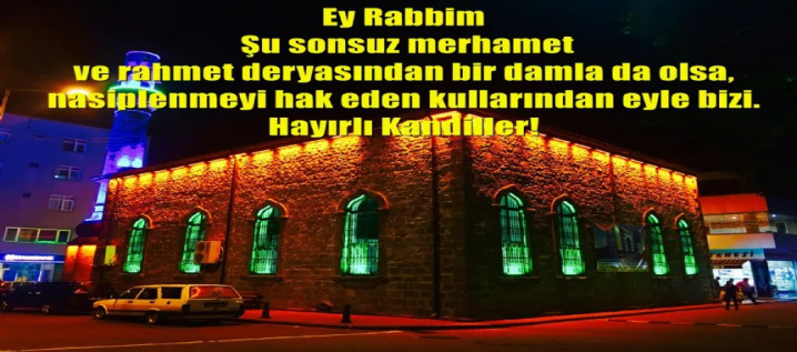 Regaip Kandiliniz Mübarek Olsun!