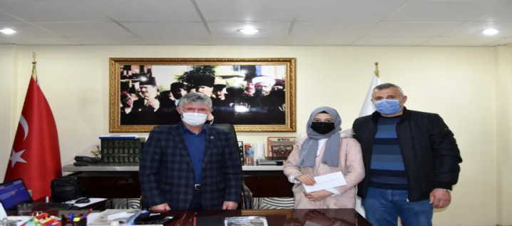 İl Üçüncüsü Edanur’a Ödül