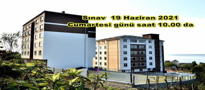 Sınavla Öğrencisi Alınacak