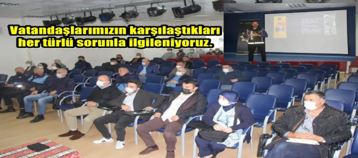 Belediye çalışanlarına uyuşturucu ile mücadele seminer verildi 