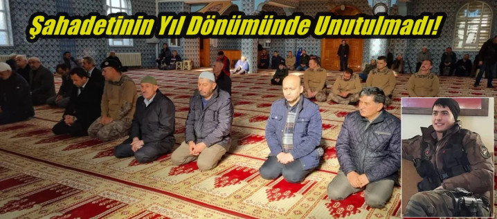 Vakfıkebir Şehidini dualarla andı