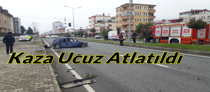 Vakfıkebir'de Maddi Hasarlı Kazada Bir Kişi Yaralandı