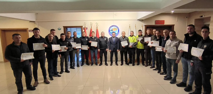 Gönüllü Personele Başarı Belgesi