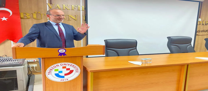 MYO öğrencilerine “peygamberimiz iman ve istikamet” konulu konferans verdi.