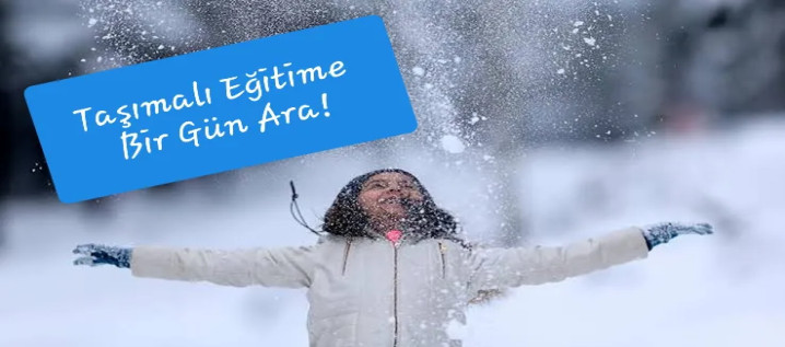 Buzlanma Nedeniyle Taşımalı Eğitime Bir Gün Ara!
