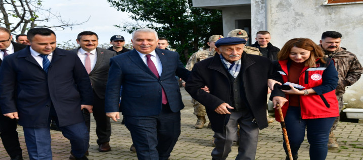 Vali Yıldırım’dan Kore Gazilerine Ziyaret